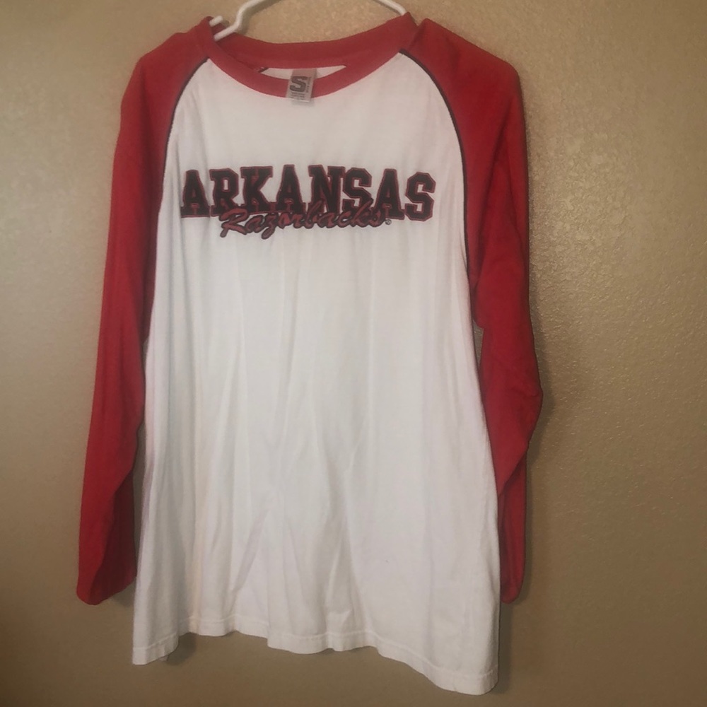 Long sleeve Arkansas Razorback shirt